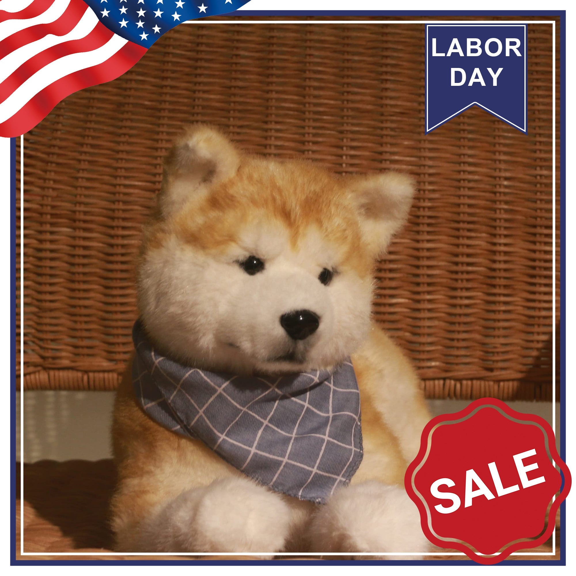 Shiba Inu Dog Plush – Cuddly Gift for Dog Lovers