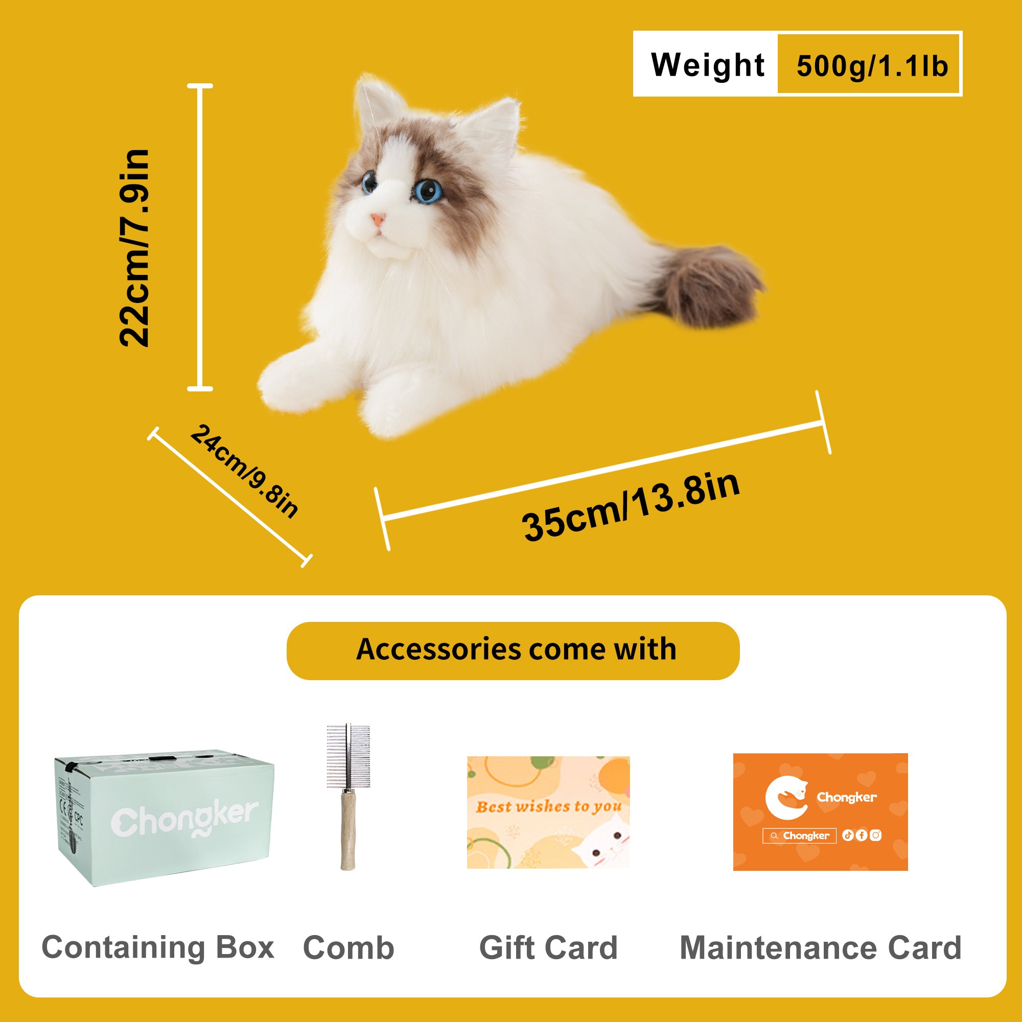 Ragdoll Cat Plush – Companion Toy for Cat Lovers