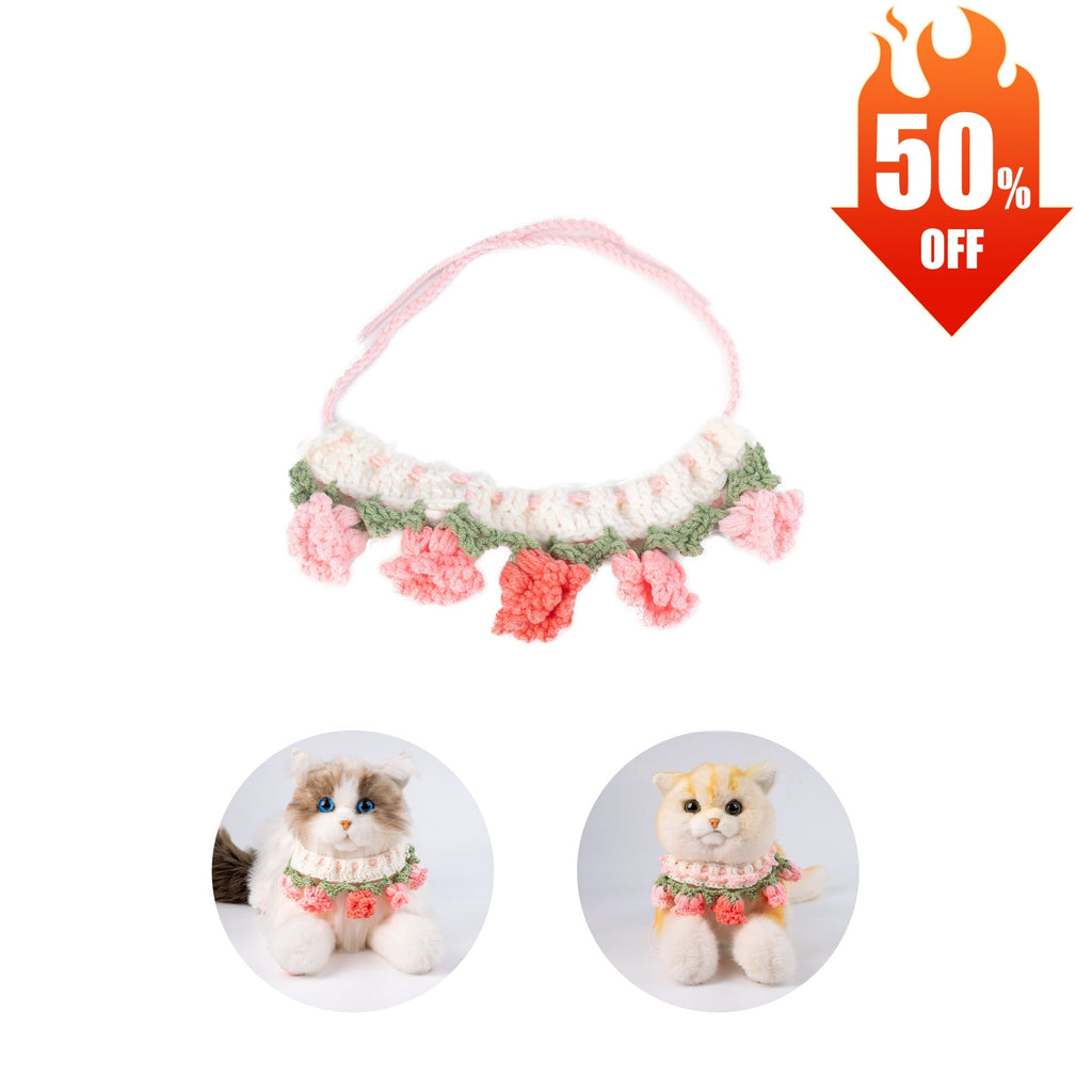 Bellflower Scarf - Pink  for Cat Dog & Pet