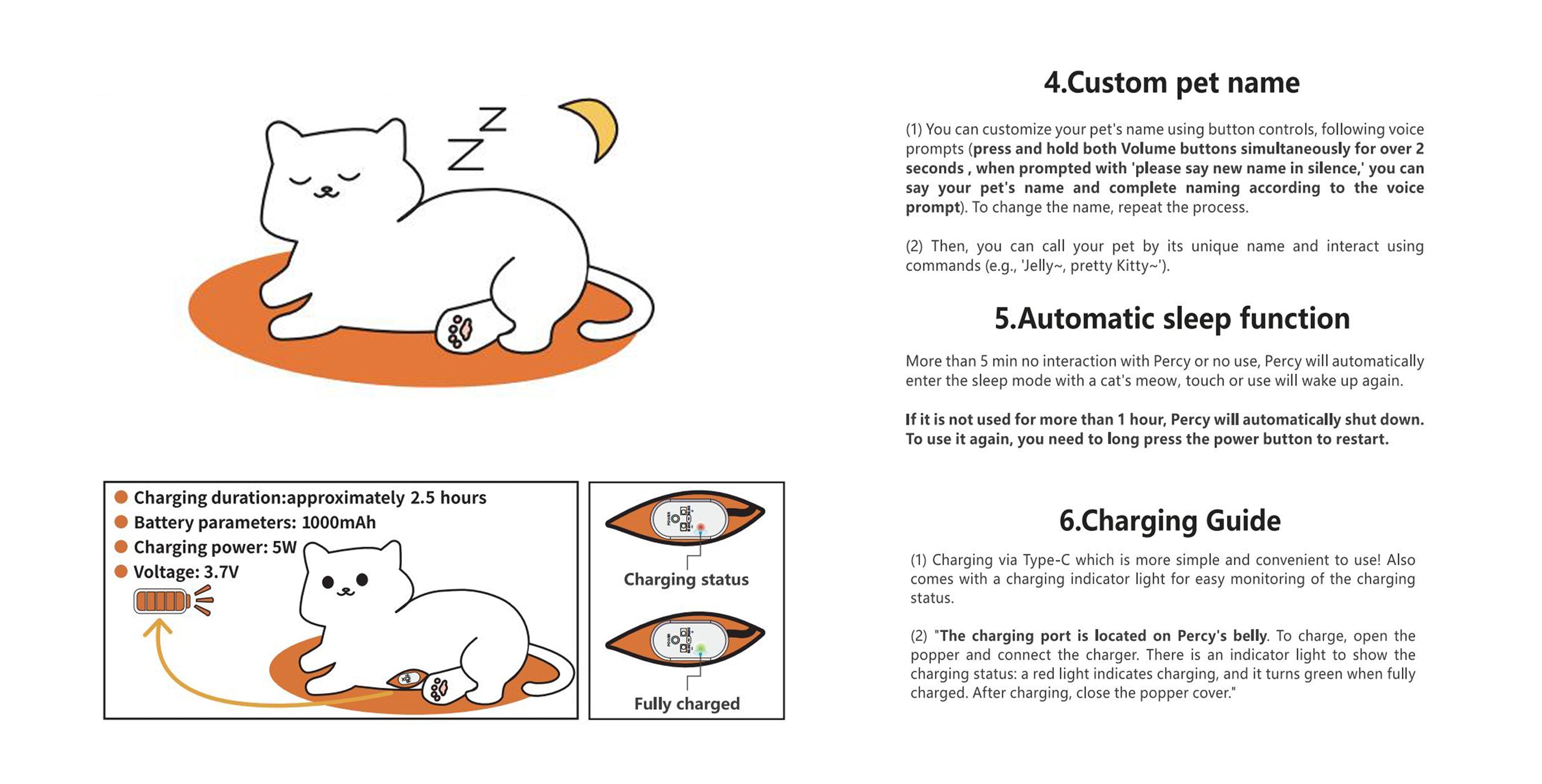 Custom Interactive Cat Long Hair Only